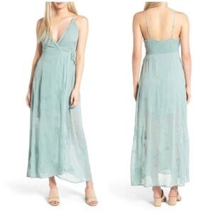 ASTR the label Women's Wrap Maxi Dress Size Small
